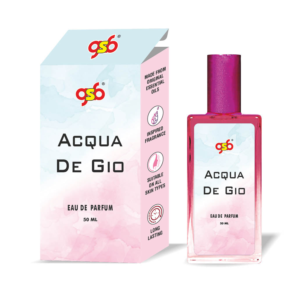 GSB Acqua De Gio Eau De Parfum Inspired From Acqua De Gio Axmani | Clone Fragrance | Designer EDP Spray For Men & Women | Long Lasting