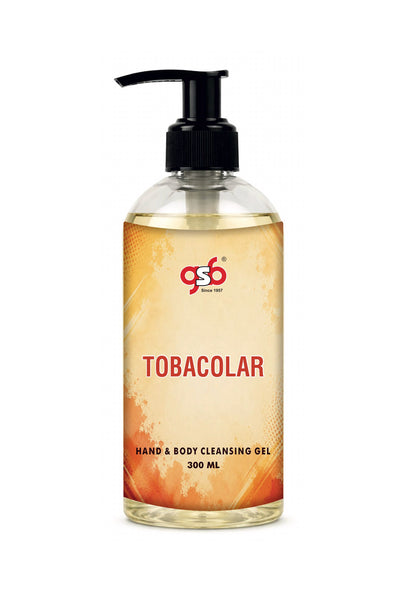 GSB Tobacolar Hand And Body Cleansing Gel Inspired From Doir Tobacolar | Luxury Body Wash & Shower Gel With Long Lasting Aroma | No Parabens & Silicones | 300 ml