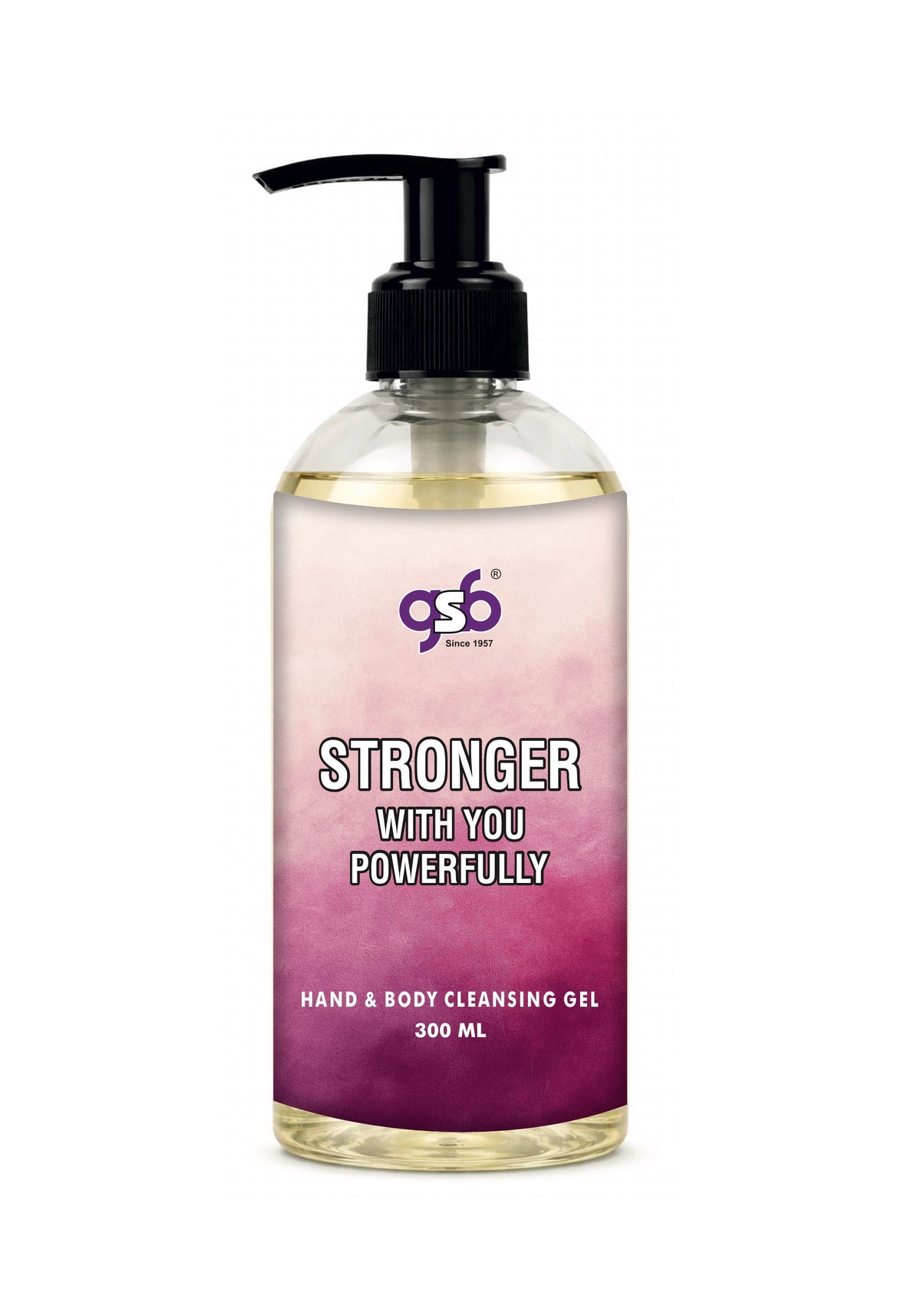 GSB Stronger With You Powerfully Hand And Body Cleansing Gel Inspired From Axmani SWYP | Luxury Body Wash & Shower Gel With Long Lasting Aroma | No Parabens & Silicones | 300 ml