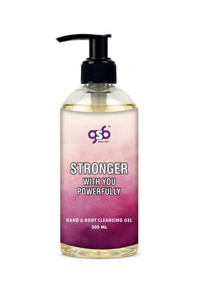 GSB Stronger With You Powerfully Hand And Body Cleansing Gel Inspired From Axmani SWYP | Luxury Body Wash & Shower Gel With Long Lasting Aroma | No Parabens & Silicones | 300 ml