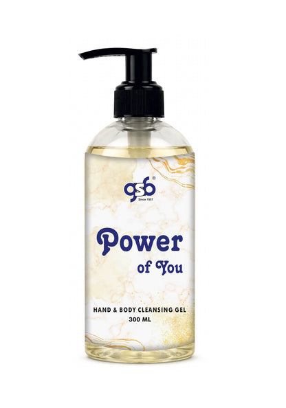 GSB Power Of You Hand And Body Cleansing Gel Inspired From Axmani Power Of You | Luxury Body Wash & Shower Gel With Long Lasting Aroma | No Parabens & Silicones | 300 ml