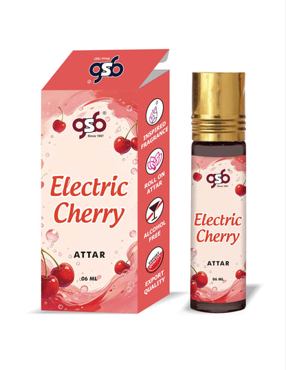 GSB Electric Cherry Attar Inspired From Fom Tord Electric Cherry | Clone Fragrance | Perfume Roll On | Alcohol Free | Long Lasting | Unisex