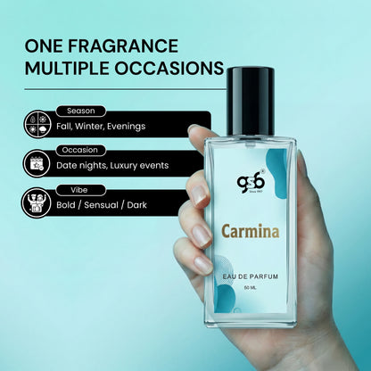 GSB Carmina Eau De Parfum Inspired From Greed Carmina | Clone Fragrance | Designer EDP Spray For Men & Women | Long Lasting