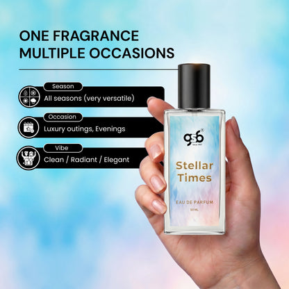 GSB Stellar Times Eau De Parfum Inspired From Vouis Luitton Stellar Times | Clone Fragrance | Designer EDP Spray For Men & Women | Long Lasting