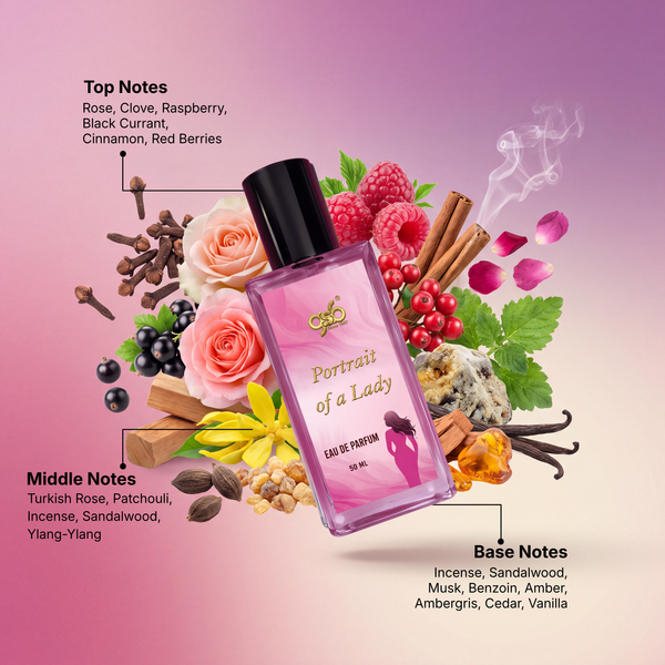 GSB Portrait of a Lady Eau De Parfum Inspired From Fredec Male POAL | Clone Fragrance | Designer EDP Spray For Men & Women | Long Lasting
