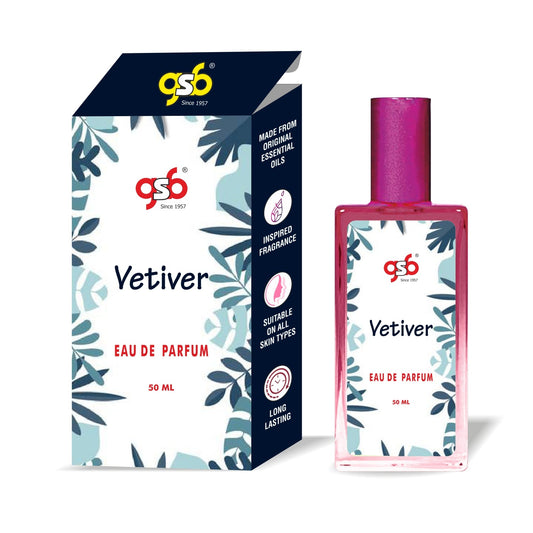 GSB Vetiver Eau De Parfum Inspired From Greed Vetiver | Clone Fragrance | Designer EDP Spray For Men & Women | Long Lasting