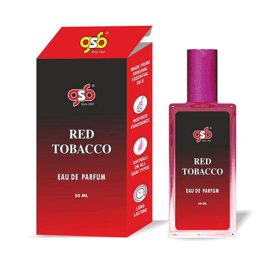 GSB Red Tobacco Eau De Parfum Inspired From Manerca Red Tobacco | Clone Fragrance | Designer EDP Spray For Men & Women | Long Lasting