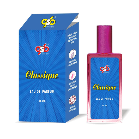 GSB Classique Eau De Parfum Inspired From Jane Paul Gualiter Classique | Clone Fragrance | Designer EDP Spray For Men & Women | Long Lasting