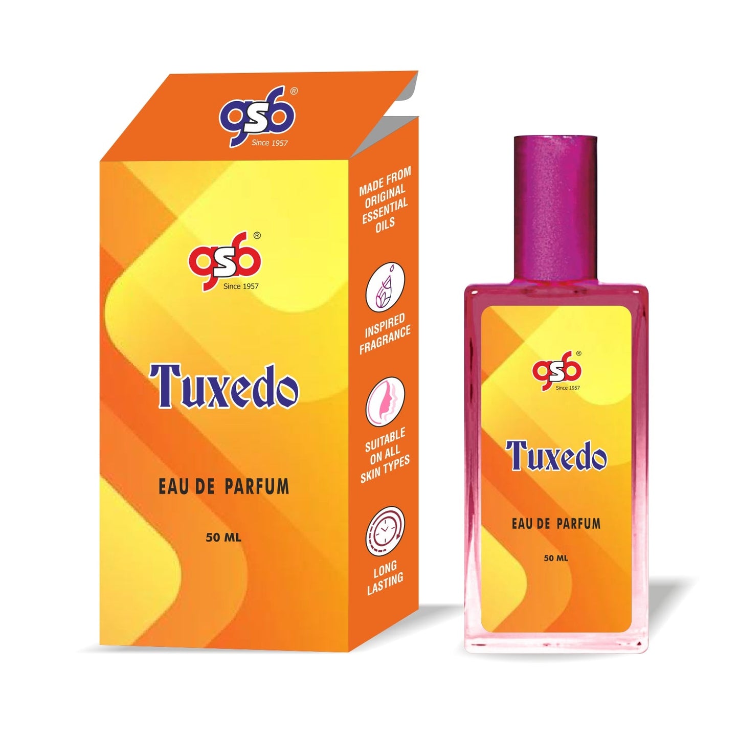 GSB Tuxedo Eau De Parfum Inspired From Ysl Tuxedo | Clone Fragrance | Designer EDP Spray For Men & Women | Long Lasting