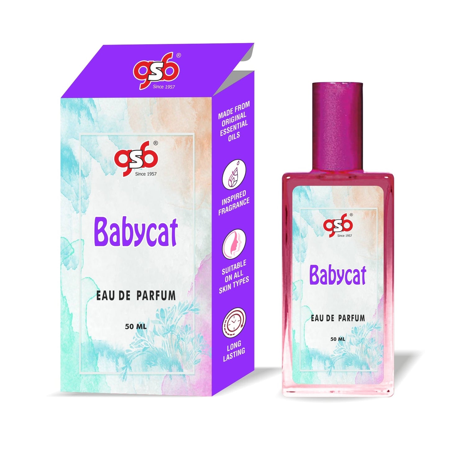 GSB Babycat Eau De Parfum Inspired From Ysl Babycat | Clone Fragrance | Designer EDP Spray For Men & Women | Long Lasting