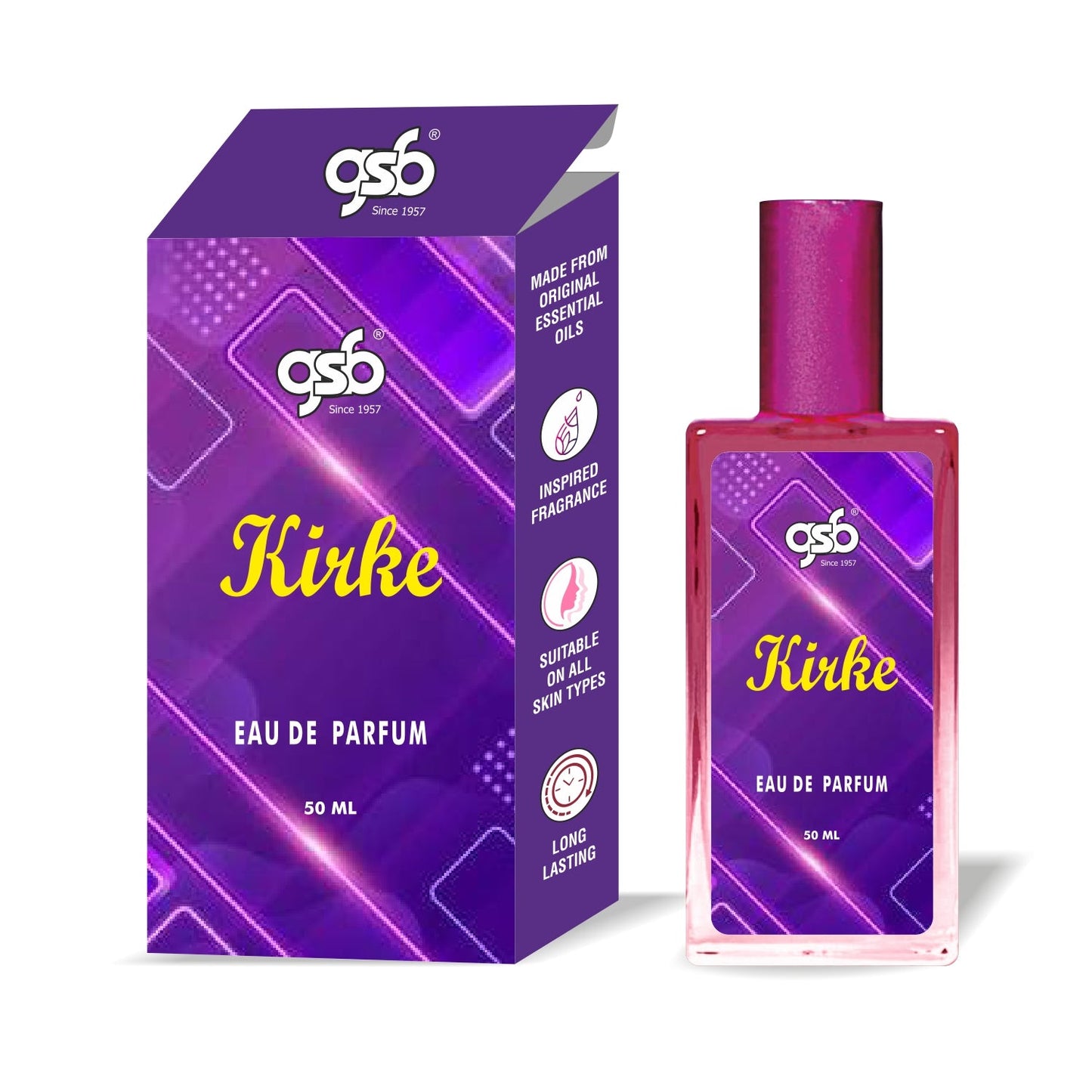 Gsb Kirke Eau De Parfum Inspired From Tizzaina Trreonzi Kirke | Clone Fragrance | Designer EDP Spray For Men & Women | Long Lasting