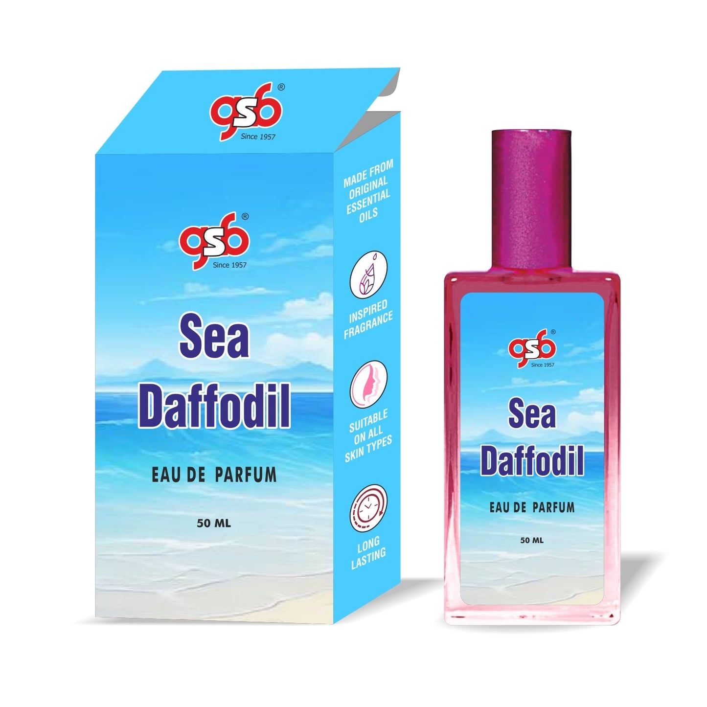 GSB Sea Daffodil Eau De Parfum Inspired From Ja Milan Sea Daffodil | Clone Fragrance | Designer EDP Spray For Men & Women | Long Lasting