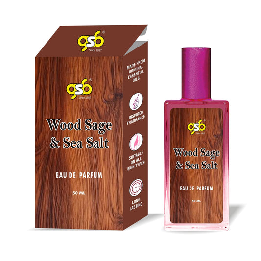 GSB Wood Sage and Sea Salt Eau De Parfum Inspired From Ja Milan Wood Sage and Sea Salt | Clone Fragrance | Designer EDP Spray For Men & Women | Long Lasting