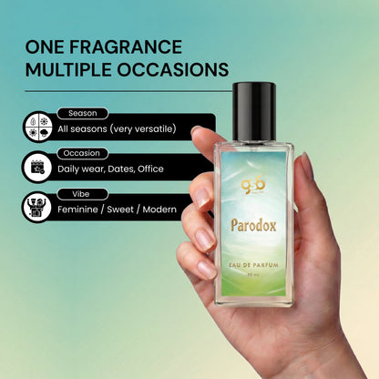 GSB Paradox Eau De Parfum Inspired From Parda Paradox | Clone Fragrance | Designer EDP Spray For Men & Women | Long Lasting
