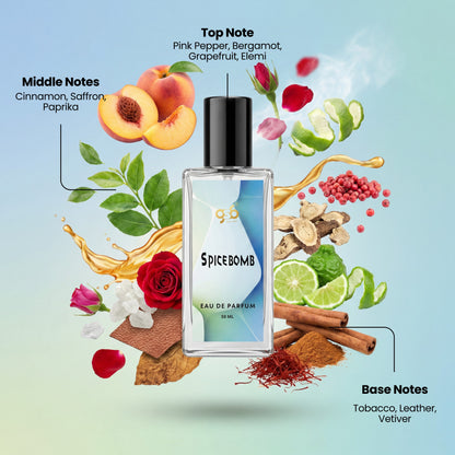 GSB Spicebomb Eau De Parfum Inspired From Victor Ralf Spicebomb | Clone Fragrance | Designer EDP Spray For Men & Women | Long Lasting