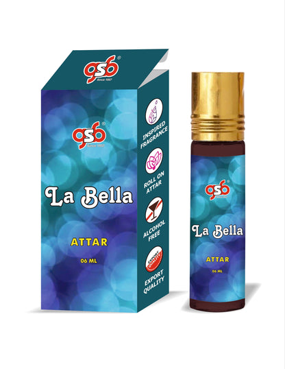 GSB La Bella Attar Inspired From La Bella Jane Paul Gualiter | Clone Fragrance | Perfume Roll On | Alcohol Free | Long Lasting | Unisex
