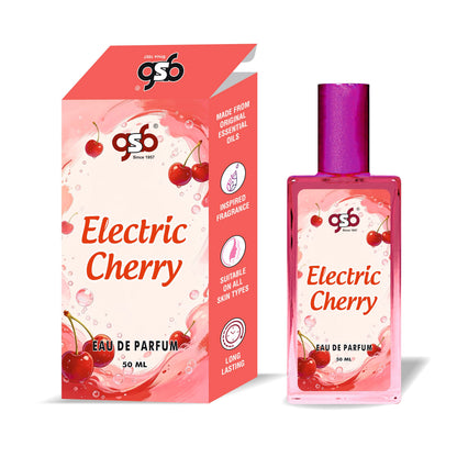GSB Electric Cherry Eau De Parfum Inspired From Fom Tord Electric Cherry | Clone Fragrance | Designer EDP Spray For Men & Women | Long Lasting