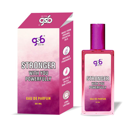 GSB Stronger With You Powerfully Eau De Parfum Inspired From Axmani SWYP | Clone Fragrance | Designer EDP Spray For Men & Women | Long Lasting