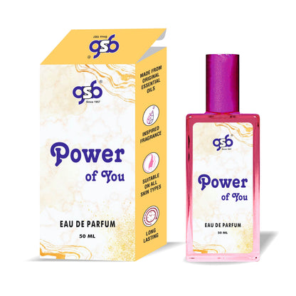 GSB Power Of You Eau De Parfum Inspired From Axmani Power Of You | Clone Fragrance | Designer EDP Spray For Men & Women | Long Lasting