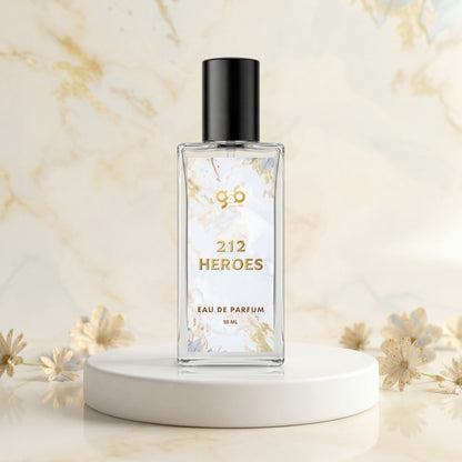 GSB 212 Heroes Eau De Parfum Inspired From Craolina Hrrera 212 Heroes | Clone Fragrance | Designer EDP Spray For Men & Women | Long Lasting
