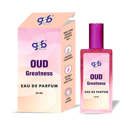 GSB Oud Greatness Eau De Parfum Inspired From Intio Oud For Greatness | Clone Fragrance | Designer EDP Spray For Men & Women | Long Lasting