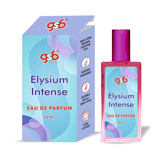 GSB Elysium Intense Eau De Parfum Inspired From Roza Elysium | Clone Fragrance | Designer EDP Spray For Men & Women | Long Lasting
