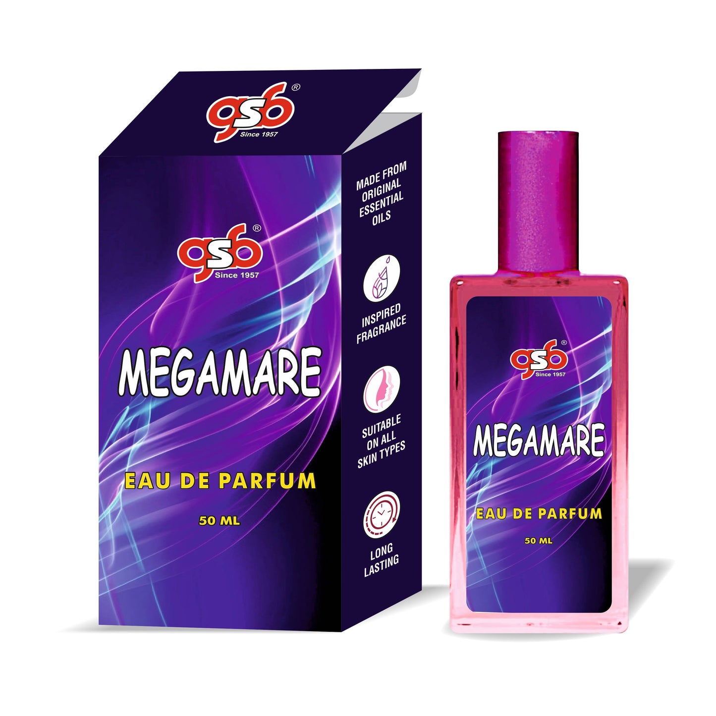 GSB Megamare Eau De Parfum Inspired From Otro Pasiri Megamare | Clone Fragrance | Designer EDP Spray For Men & Women | Long Lasting