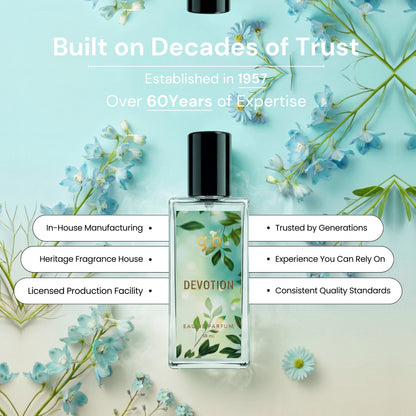GSB Devotion Eau De Parfum Inspired From Dloce Gbbana Devotion | Clone Fragrance | Designer EDP Spray For Men & Women | Long Lasting