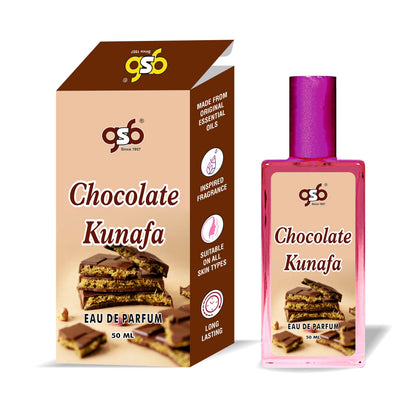 GSB Chocolate Kunafa Eau De Parfum | EDP Spray For Men & Women | Luxury Perfume | Long Lasting | Suitable On All Occasions