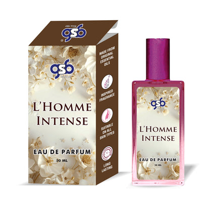 GSB L Homme Intense Eau De Parfum Inspired From Parda L'Homme Intense | Clone Fragrance | Designer EDP Spray For Men & Women | Long Lasting