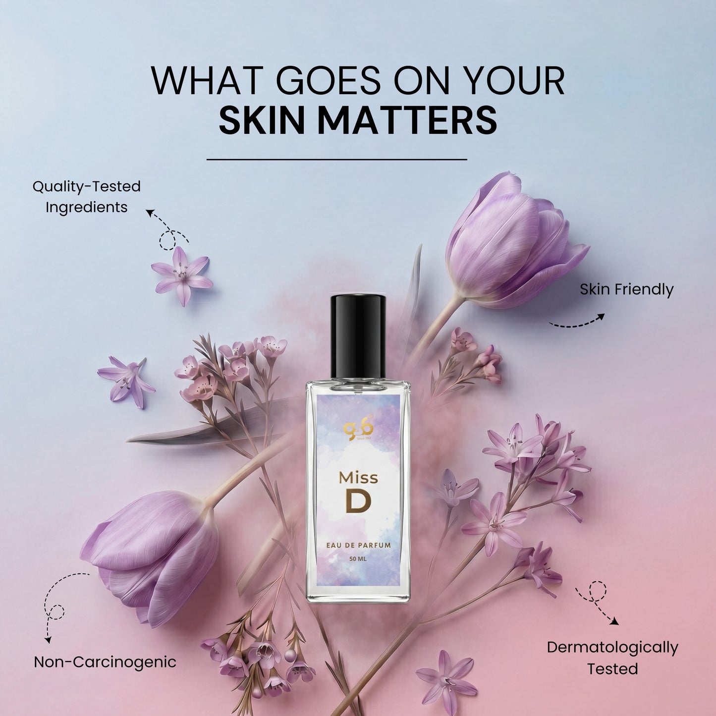 GSB Miss D Eau De Parfum Inspired From Doir Miss D | Clone Fragrance | Designer EDP Spray For Men & Women | Long Lasting