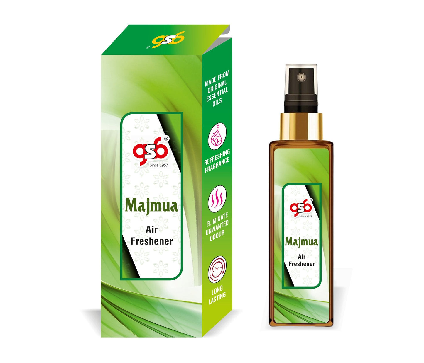 GSB Majmua Air Freshener For Fragrance at Home and Office | For Relieve Stress, Anxiety & Depression | Natural Room Spray | Long-lasting fragrance