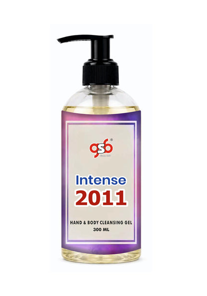 GSB Intense 2011 Hand And Body Cleansing Gel Inspired From Doir Homme Intense 2011 | Luxury Body Wash & Shower Gel With Long Lasting Aroma | No Parabens & Silicones | 300 ml