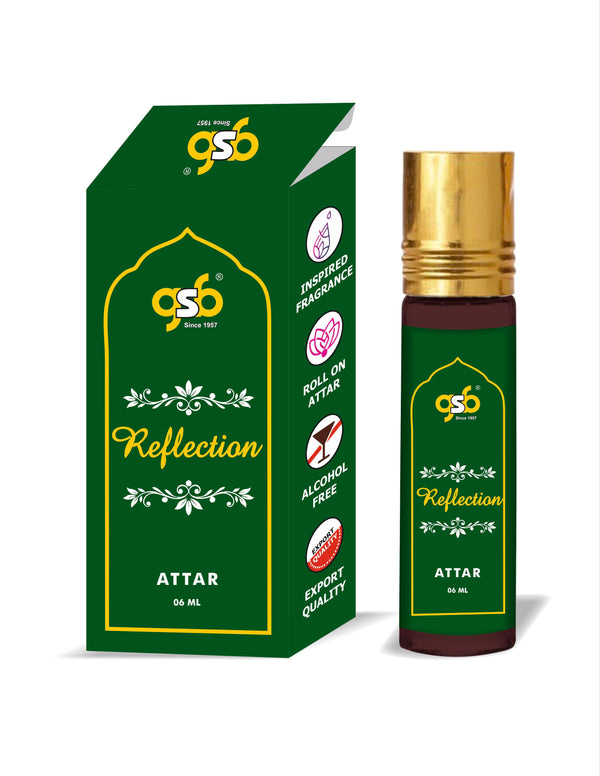 GSB Reflection Attar Inspired From Amage Reflection | Clone Fragrance | Perfume Roll On | Alcohol Free | Long Lasting | Unisex