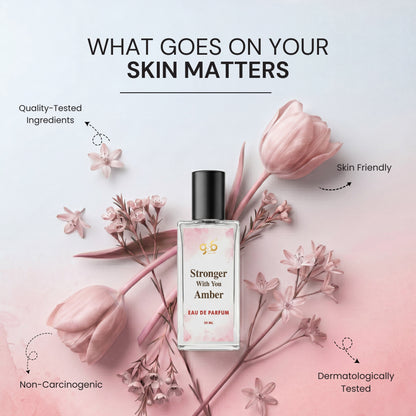 GSB Stronger With You Amber Eau De Parfum Inspired From Axmani | Clone Fragrance | Designer EDP Spray For Men & Women | Long Lasting