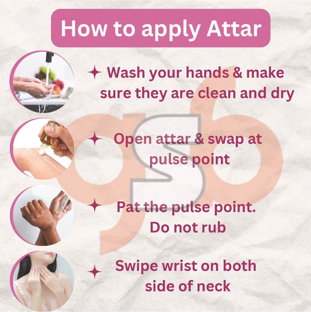 GSB Man In Black Attar Inspired From Bulgri Man In Black | Clone Fragrance | Perfume Roll On | Alcohol Free | Long Lasting | Unisex