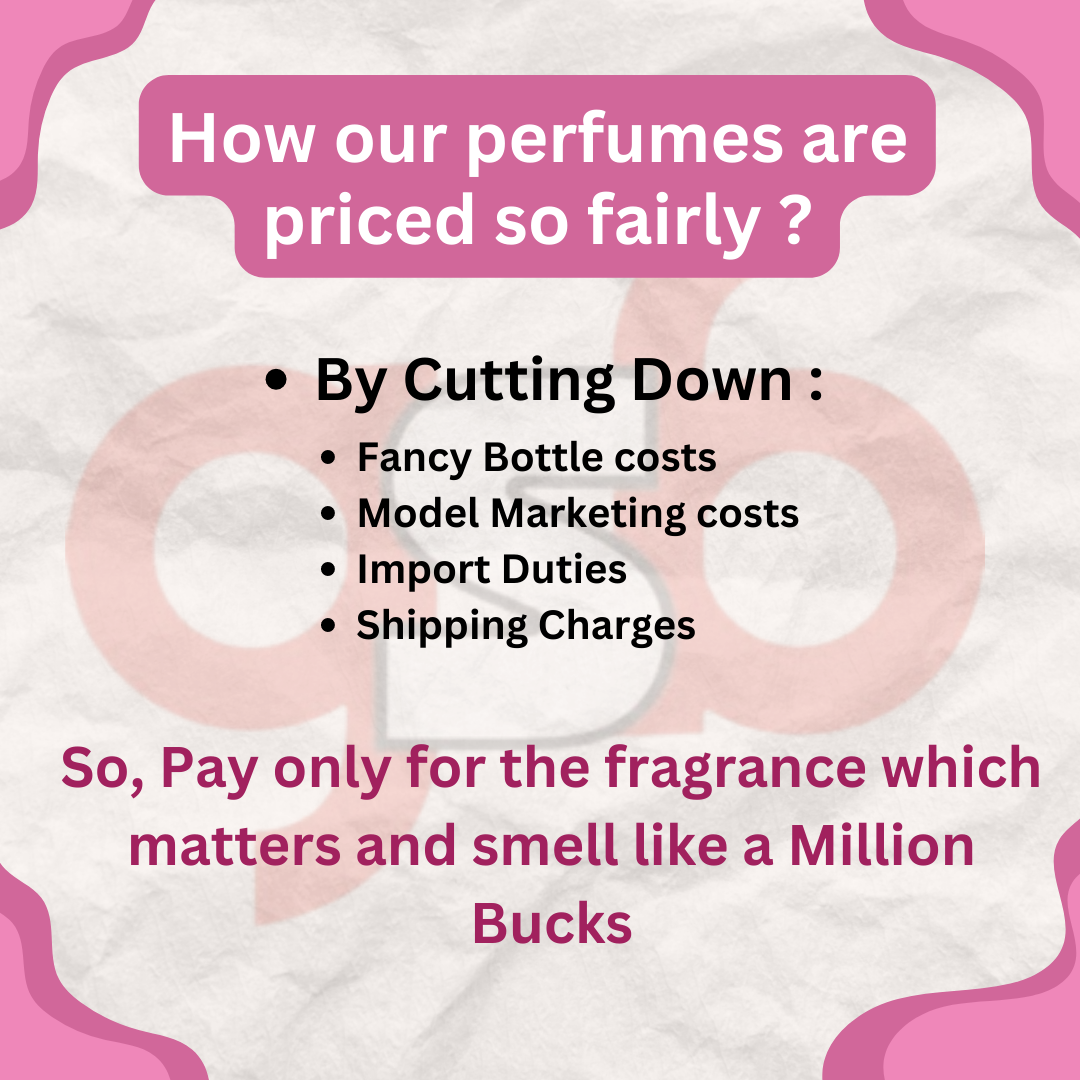 GSB Patchouli Eau De Parfum Inspired From Dloce Gbbana Patchouli | Clone Fragrance | Designer EDP Spray For Men & Women | Long Lasting