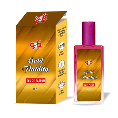 GSB Golden Fluidity Eau De Parfum Inspired From MFK Golden Fluidity | Clone Fragrance | Designer EDP Spray For Men & Women | Long Lasting