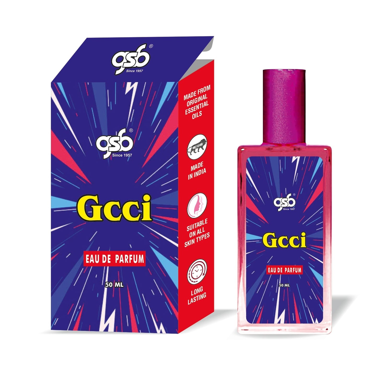 GSB Gcci Eau De Parfum Inspired From Gcci By Gcci | Clone Fragrance | Designer EDP Spray For Men & Women | Long Lasting