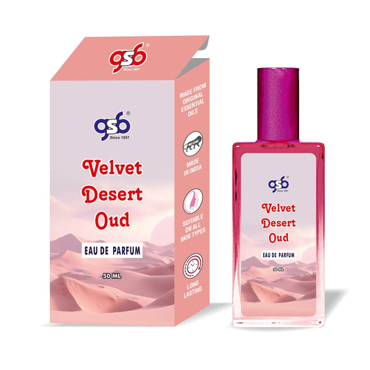 GSB Velvet Desert Oud Eau De Parfum Inspired From Dloce Gbbana Desert Oud | Clone Fragrance | Designer EDP Spray For Men & Women | Long Lasting