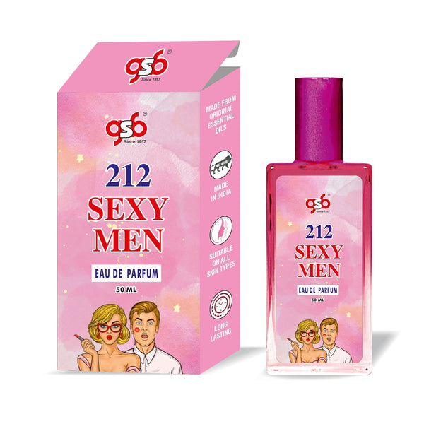 GSB 212 Sexy Eau De Parfum Inspired From Craolina Hrrera 212 Sexy | Clone Fragrance | Designer EDP Spray For Men & Women | Long Lasting
