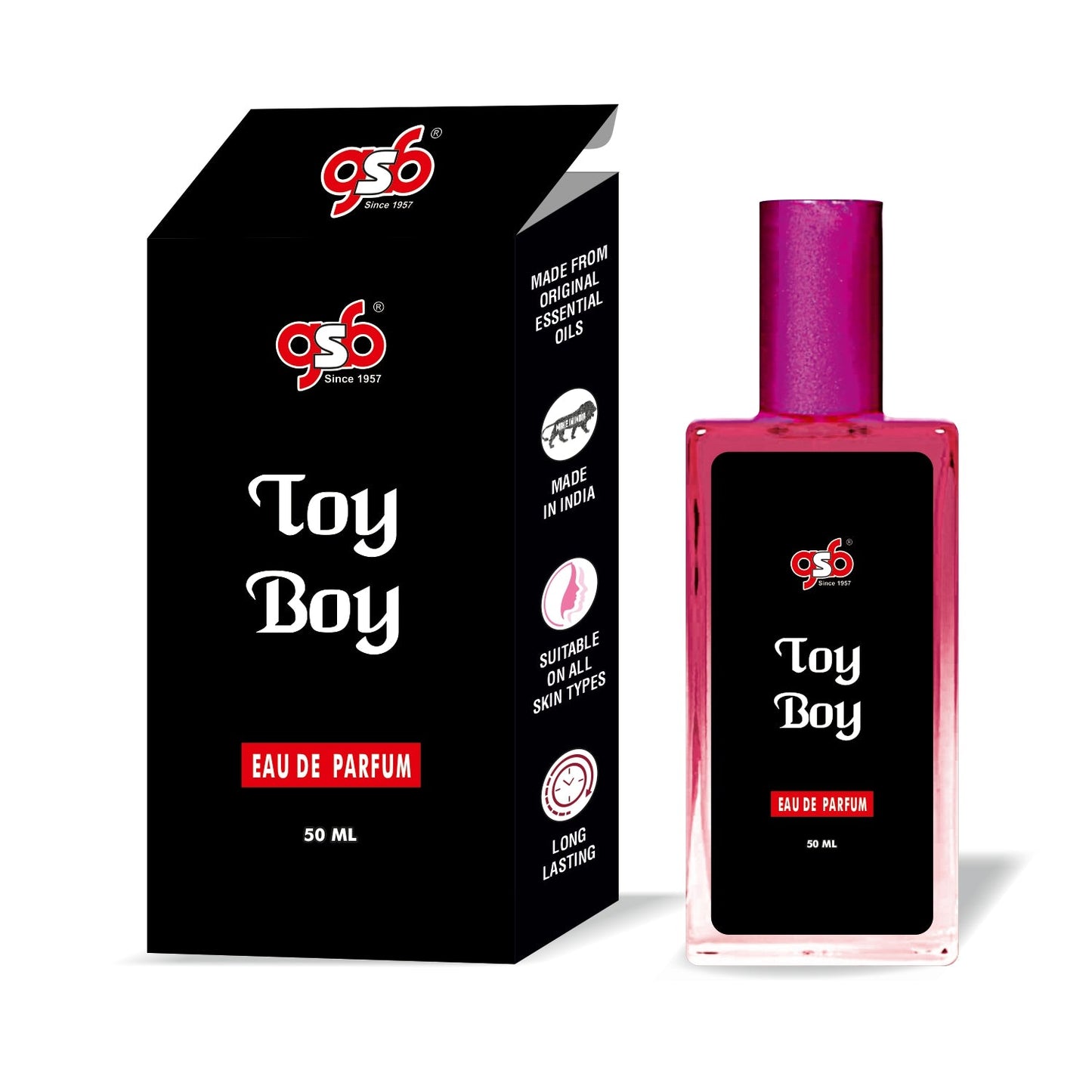 GSB Toy Boy Eau De Parfum Inspired From Moscino Toy Boy | Clone Fragrance | Designer EDP Spray For Men & Women | Long Lasting