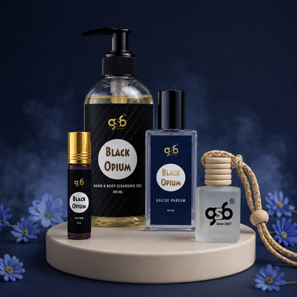 GSB Black Opium 360° Inspired From Black Opium Ysl | Clone Fragrance | Designer EDP Spray For Men & Women | Perfume | Attar | Bodywash | Car Freshener |