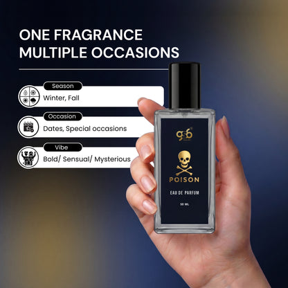 GSB Poison Eau De Parfum Inspired From Doir Poison | Clone Fragrance | Designer EDP Spray For Men & Women | Long Lasting