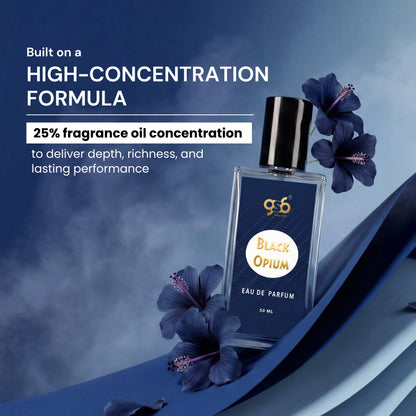 GSB Black Opium Eau De Parfum Inspired From Black Opium Ysl | Clone Fragrance | Designer EDP Spray For Men & Women | Long Lasting