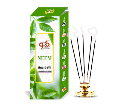 GSB Neem Premium Incense Sticks | Agarbatti | Made with Natural Essential Oil
