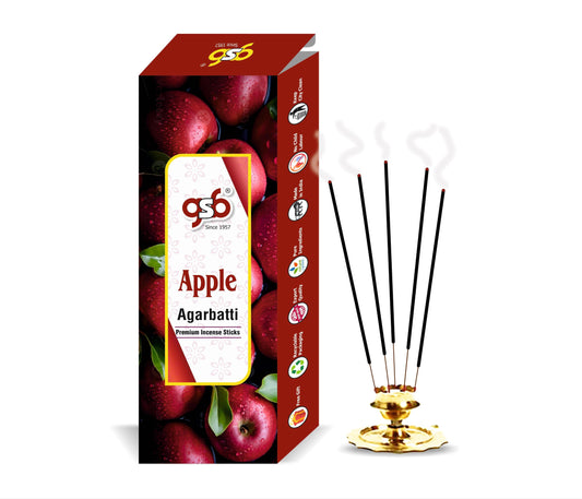 GSB Apple Premium Incense Sticks | Agarbatti | Made with Natural Essential Oil