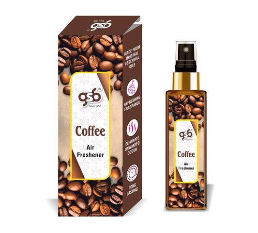 GSB Coffee Air Freshener For Fragrance at Home and Office | For Relieve Stress, Anxiety & Depression | Natural Room Spray | Long-lasting fragrance