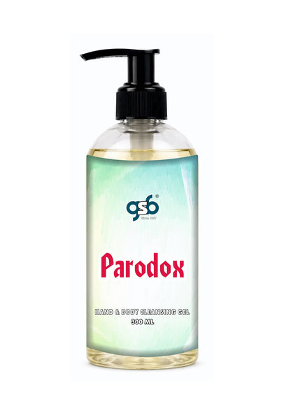 GSB Paradox Hand And Body Cleansing Gel Inspired From Parda Paradox | Luxury Body Wash & Shower Gel With Long Lasting Aroma | No Parabens & Silicones | 300 ml