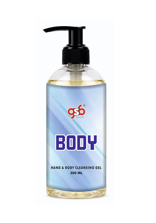 GSB Body Hand And Body Cleansing Gel Inspired From Broberry Body | Luxury Body Wash & Shower Gel With Long Lasting Aroma | No Parabens & Silicones | 300 ml